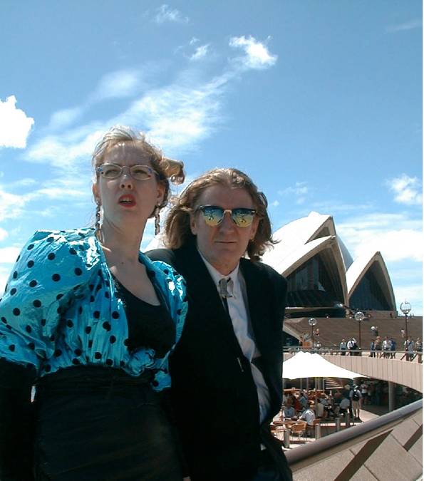 Brian and Krysstal at Sydney Opera House