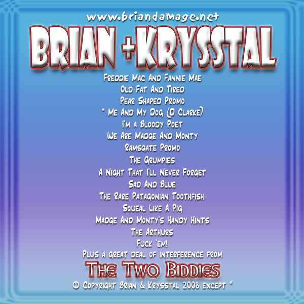 Brian & Krysstal's new CD SPUDCAST